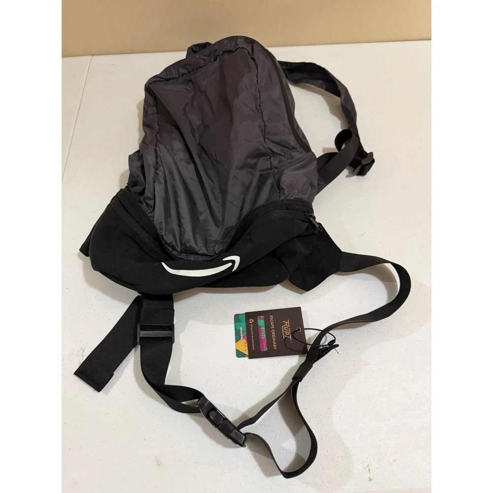 RUPT Modupack Amazon Convertible 2-in-1 Waist Pack to Backpack Black NWT